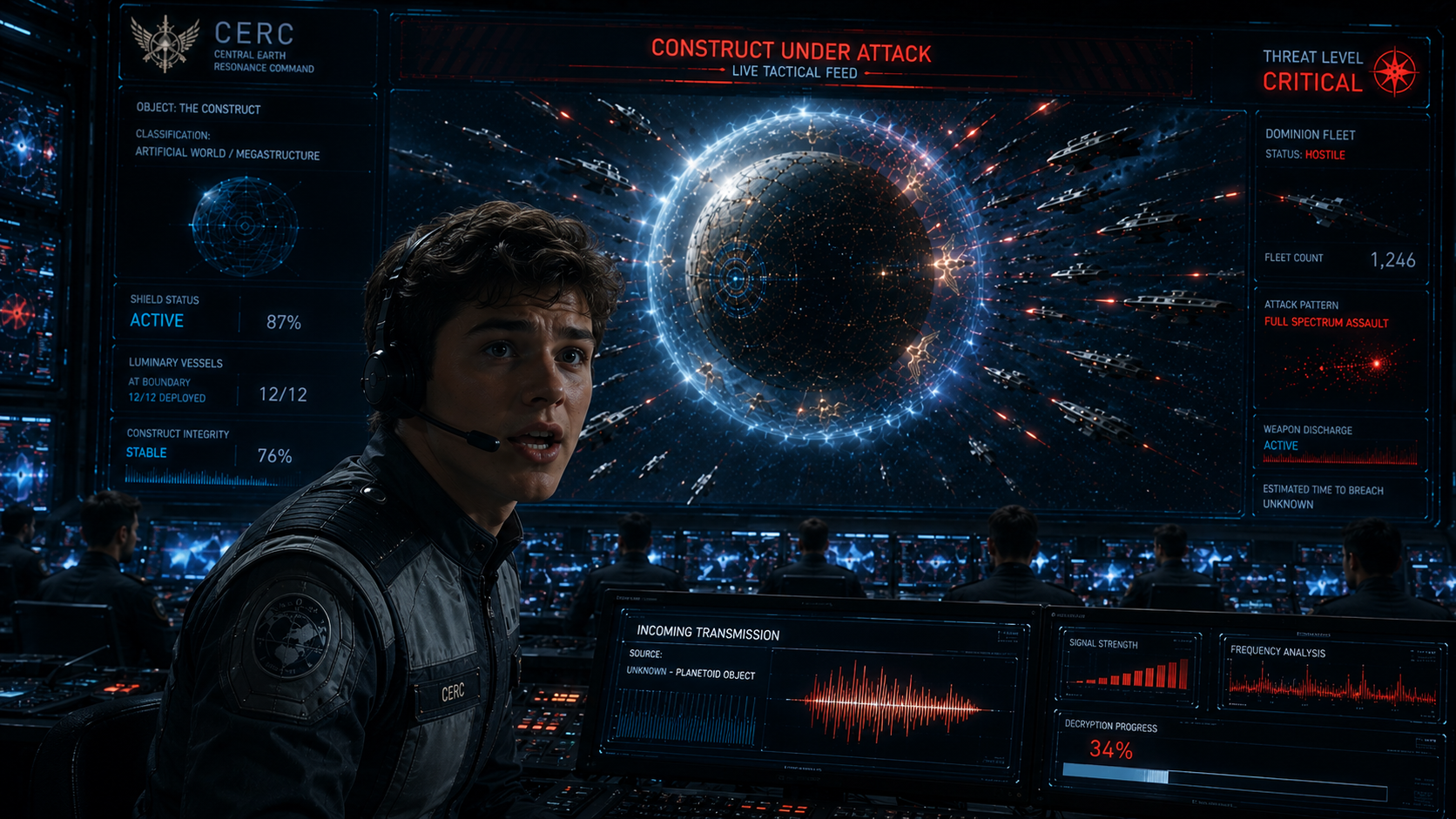 CERC Communication Officer character artwork