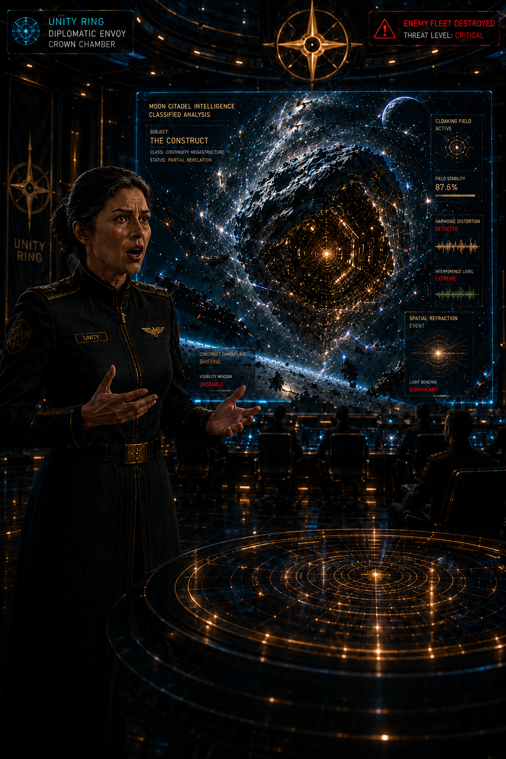 Commander Elias Renn character artwork