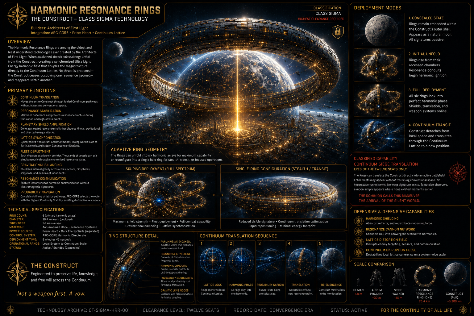 Harmonic Resonance Rings